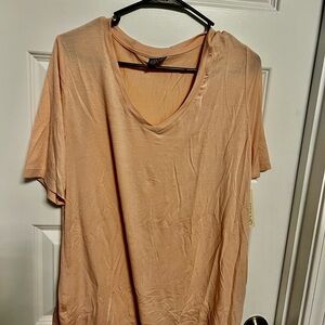 Peach Short Sleeve Tee